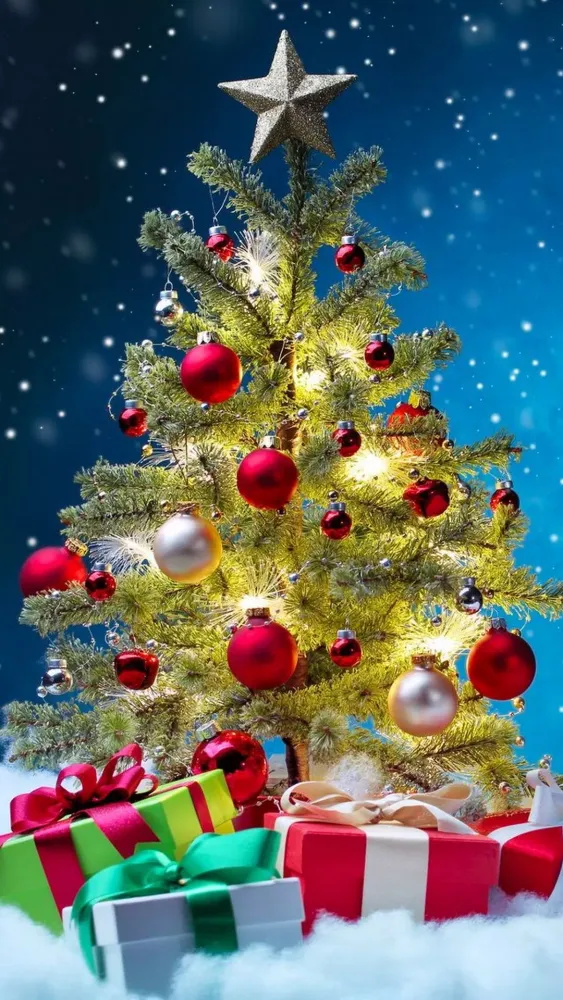 Screenshot di Christmas tree Wallpaper