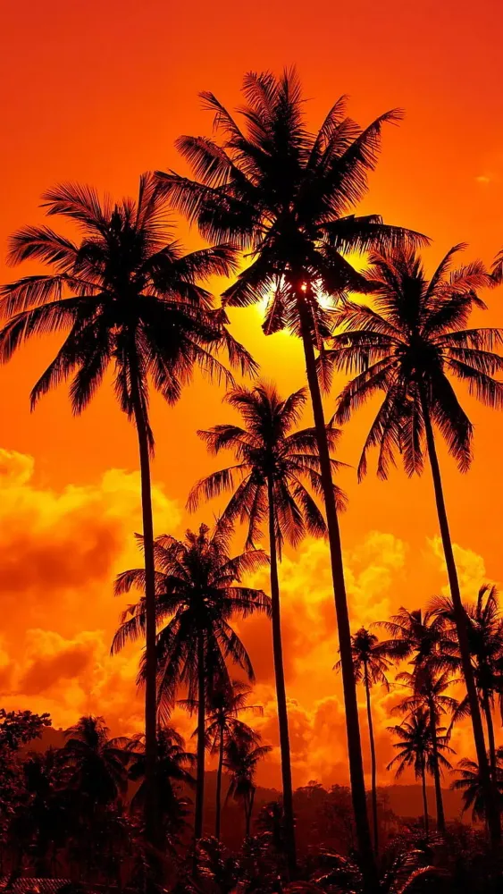 Tangkapan layar Palm Tree Wallpaper