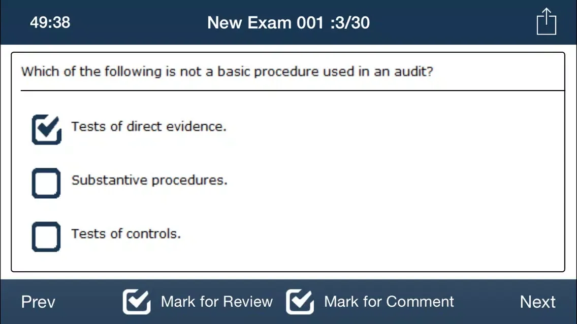 CPA Audit Exam Online Lite Screenshots
