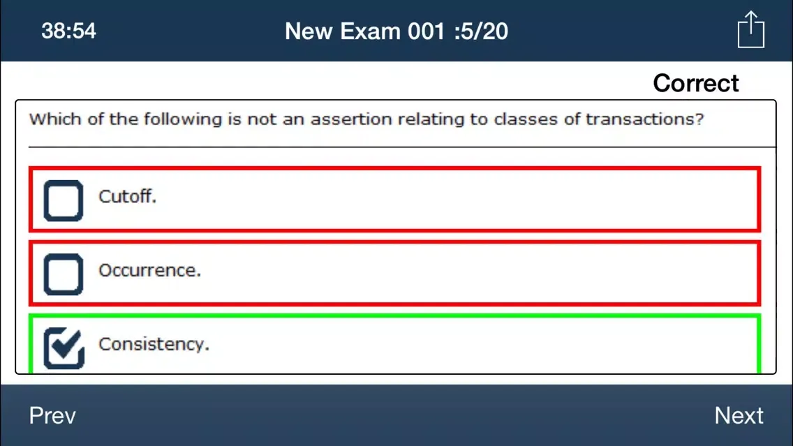 CPA Audit Exam Online Lite Screenshots