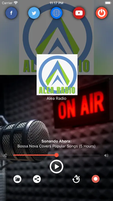 Alea Radio سکرین شاٹس