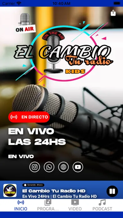 El Cambio Tu Radio HD应用截图