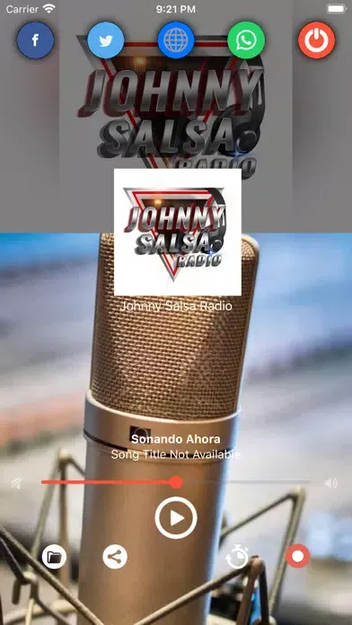 Captures d'écran de Johnny Salsa Radio