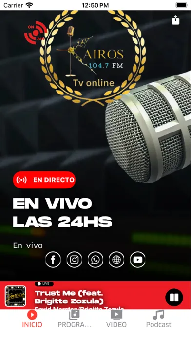 Kairos 104.7 FM Tv Online应用截图