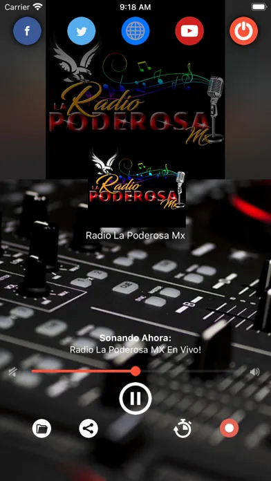 Radio La Poderosa Mx Ekran Görüntüleri