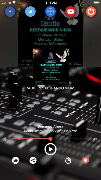 RADIO RESTAURANDO VIDAS Screenshots