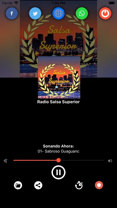Radio Salsa Superior سکرین شاٹس