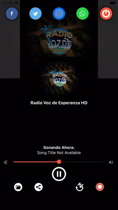 Ảnh chụp màn hình của Radio Voz de Esperanza HD