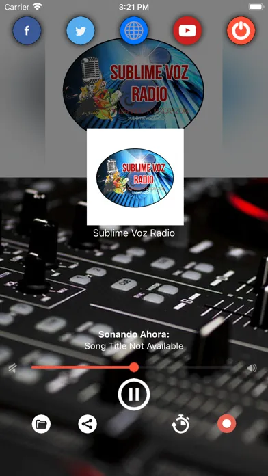 Sublime Voz Radio應用截圖