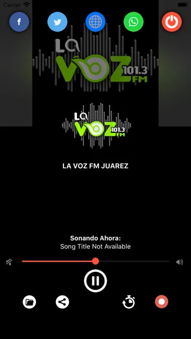 La Voz FM Juarez Screenshots