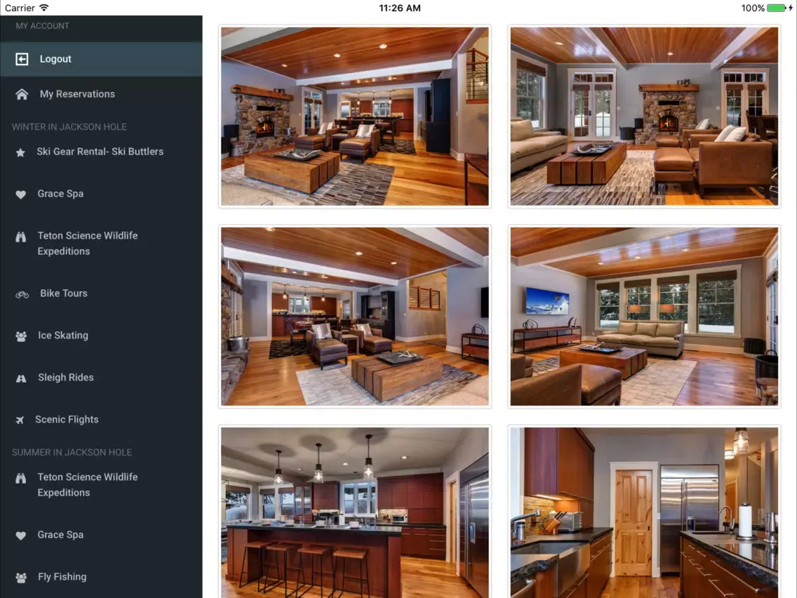 Abode Jackson Hole iPad  스크린샷