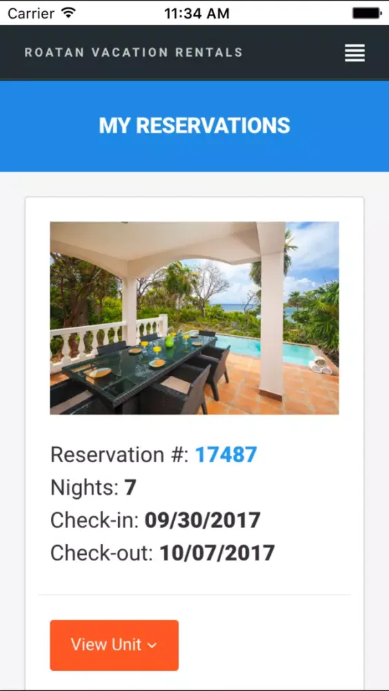 Roatan Vacation Rentals Guests应用截图