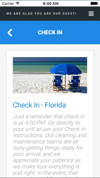 Screenshot di Shore Dreams Vacation Rentals