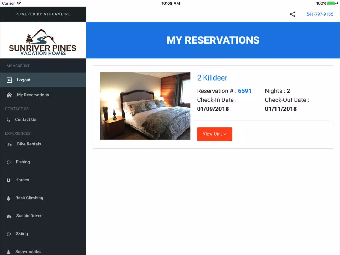 Sunriver Pines Vacation Homes iPad  Ekran Görüntüleri