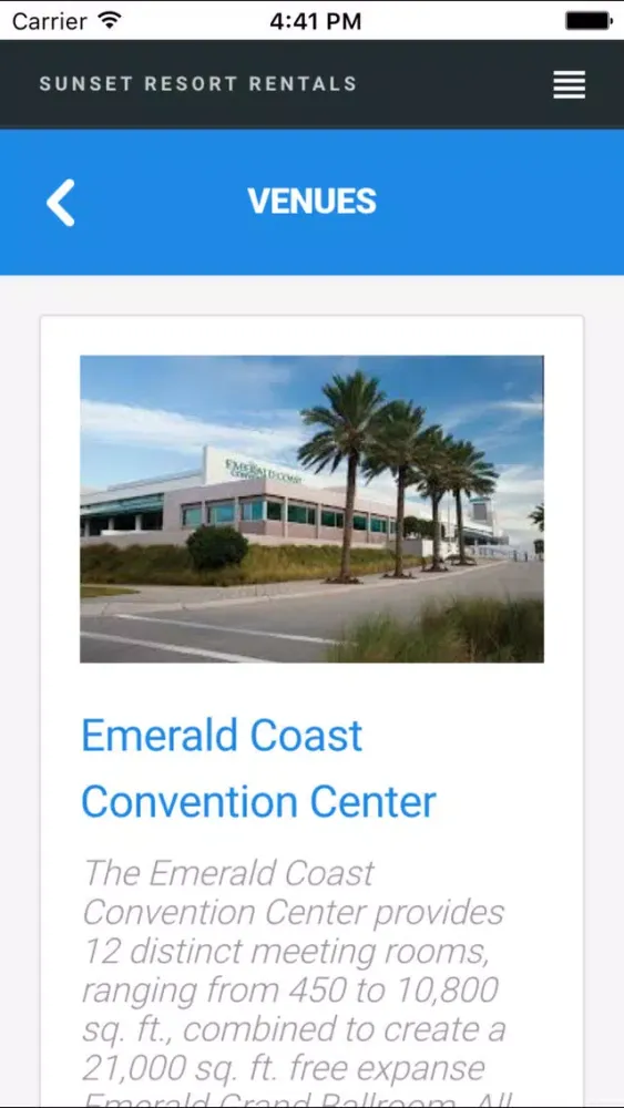 Sunset Resort Rentals Screenshots