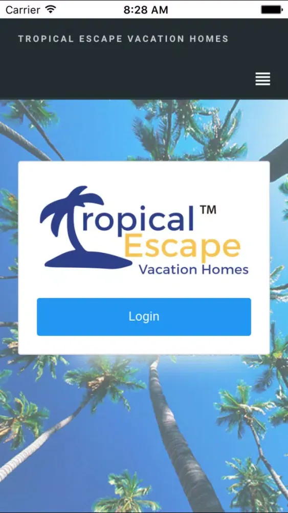 Tropical Escape Vacation Homes Guest App Screenshots