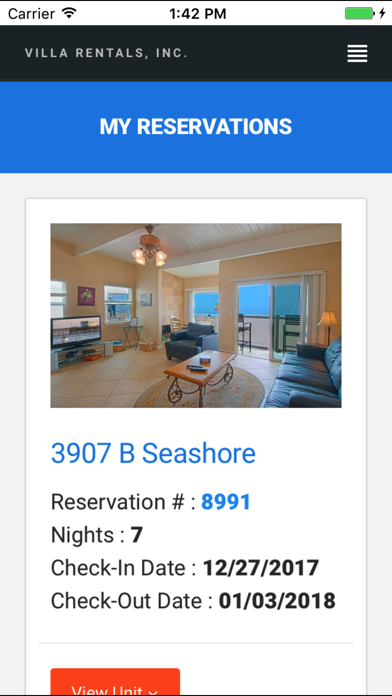 Villa Rentals Vacation Guide スクリーンショット