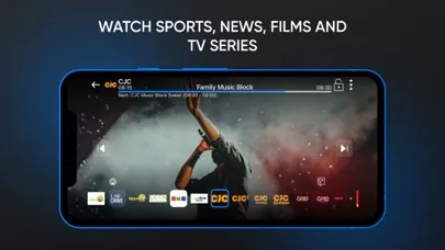 Capturas de tela do TV Stream: Live TV & Films