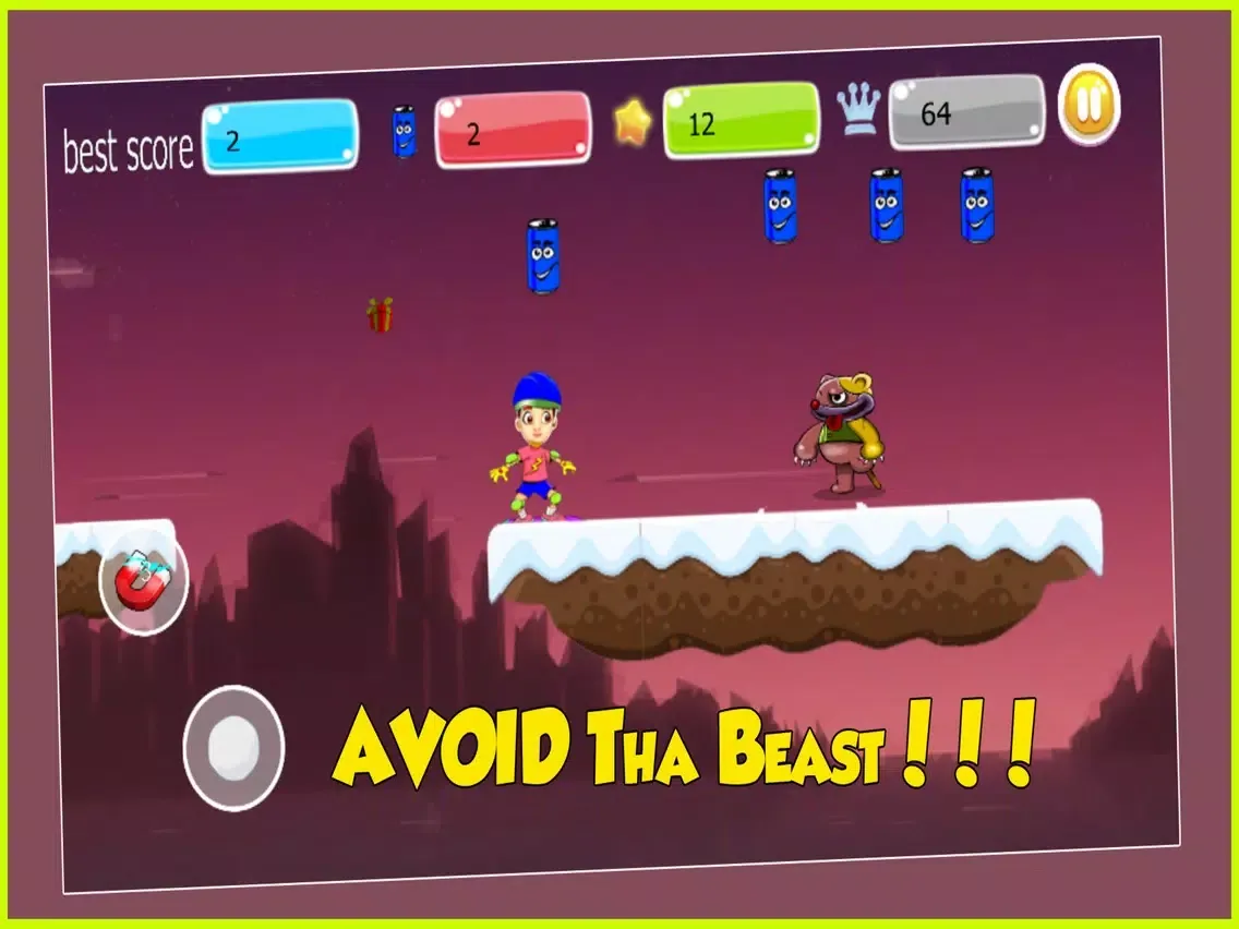 Capturas de pantalla de Skater Street of Jungle ride iPad