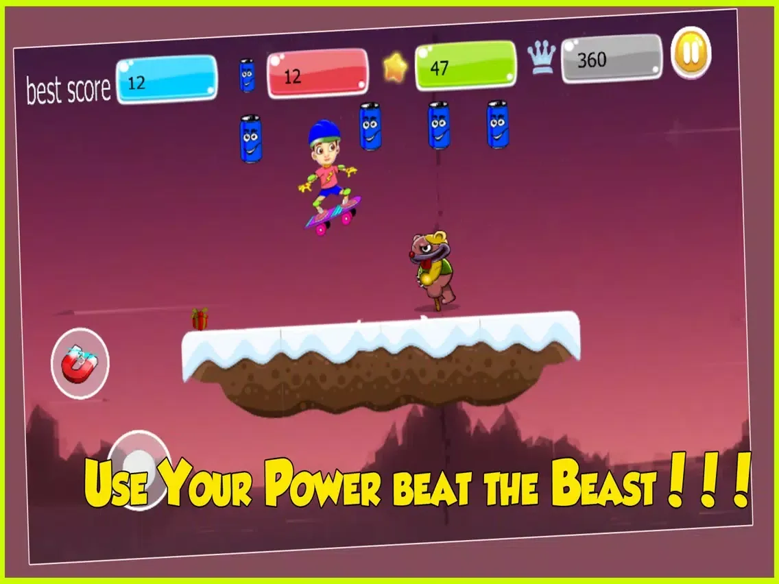 Capturas de pantalla de Skater Street of Jungle ride iPad