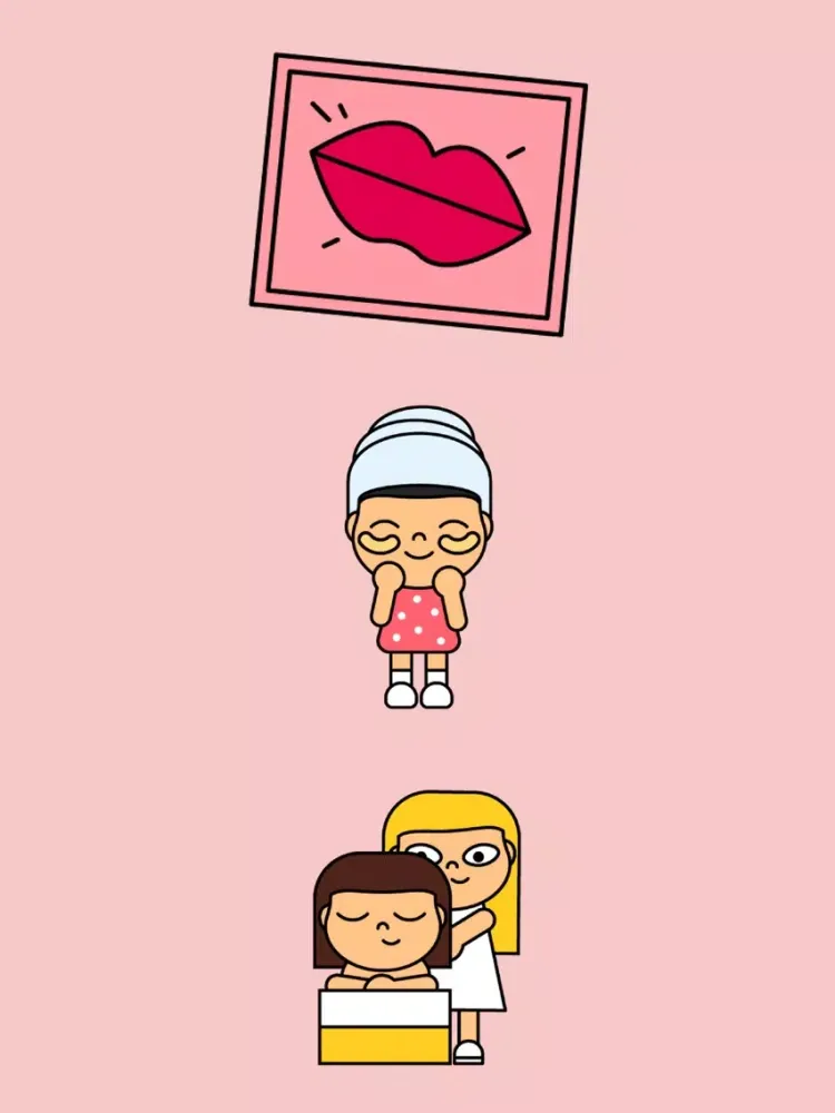 Soko Glam Sticker Pack - Korean Beauty iPad  스크린샷