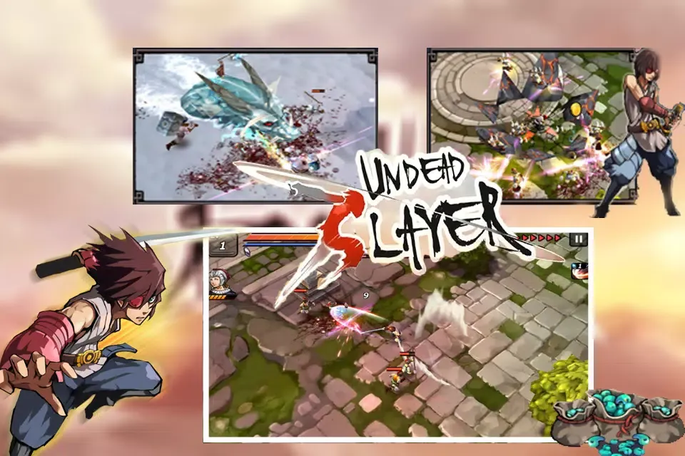 Tangkapan skrin Ninja Undead Battle
