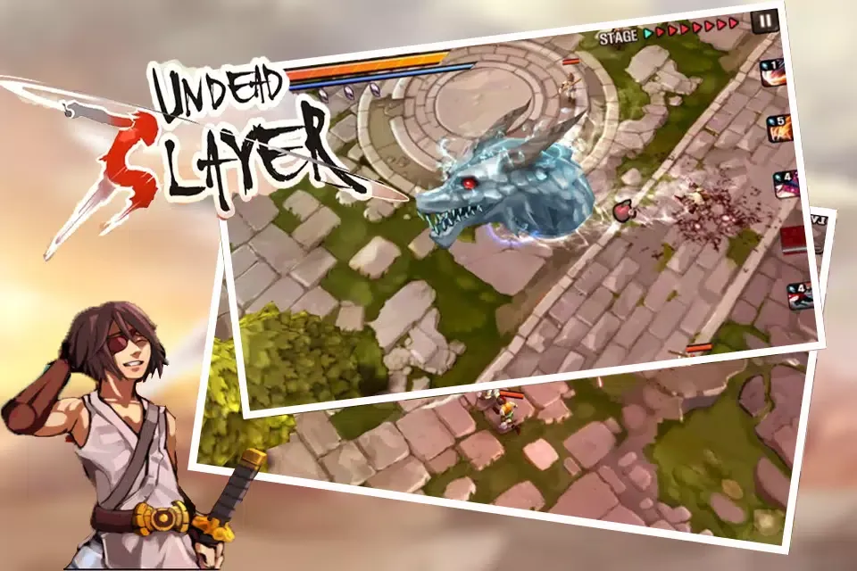 Tangkapan skrin Ninja Undead Battle