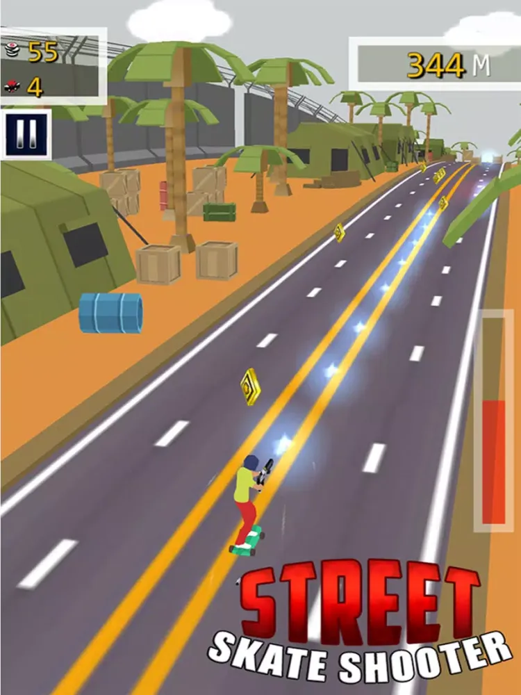 Street Skate Shooter - Free Top 3D Shooting Game iPad  स्क्रीनशॉट