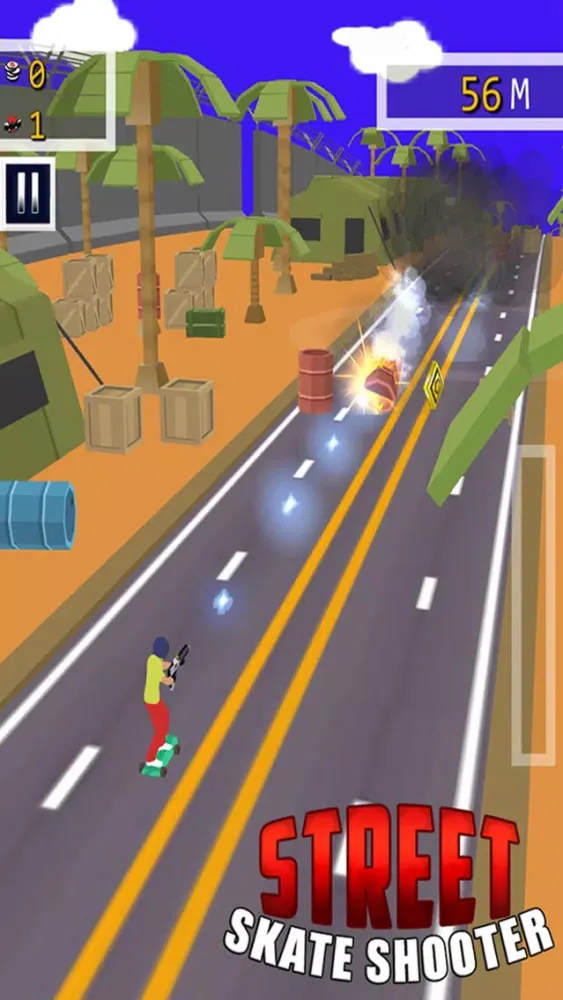Street Skate Shooter - Free Top 3D Shooting Game स्क्रीनशॉट