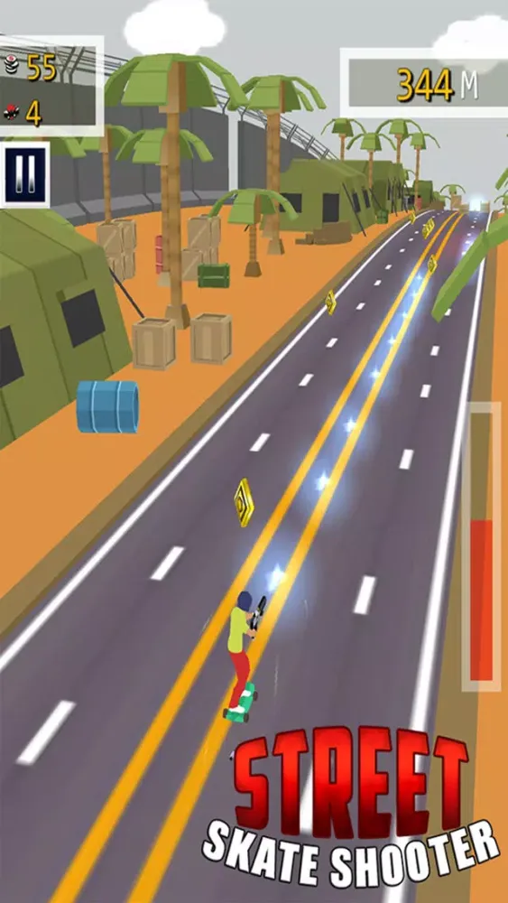 Street Skate Shooter - Free Top 3D Shooting Game स्क्रीनशॉट