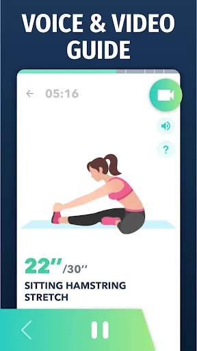 ภาพหน้าจอของ Stretch Exercise - Flexibility