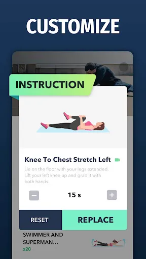 ภาพหน้าจอของ Stretch Exercise - Flexibility