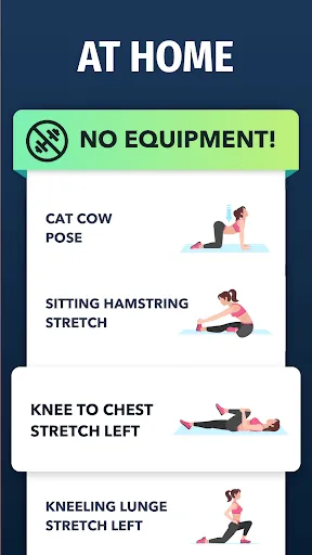 ภาพหน้าจอของ Stretch Exercise - Flexibility