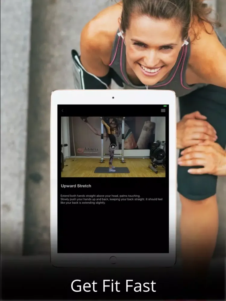 ภาพหน้าจอของ Stretching Exercises & Flexible Stretches Workout iPad 