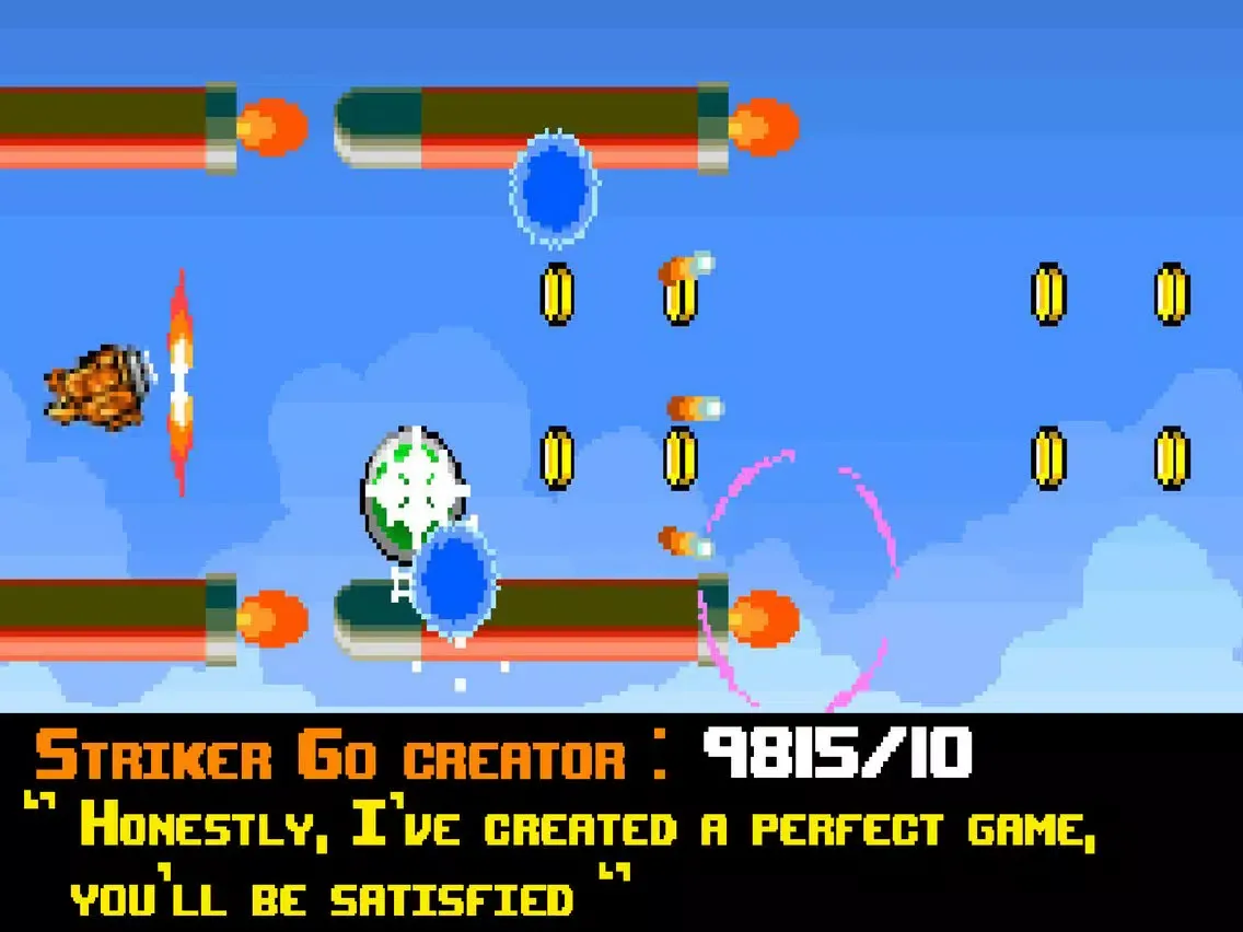 Capturas de tela do Striker GO iPad 