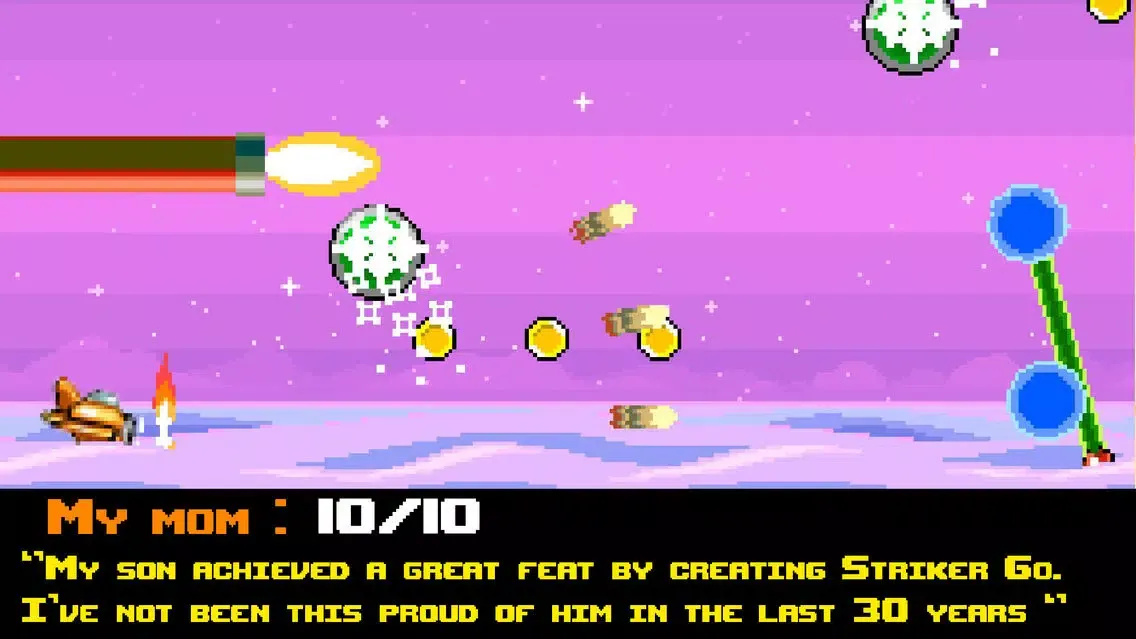 Capturas de tela do Striker GO