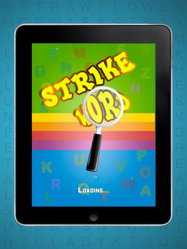 Capturas de tela do Strike Word iPad 