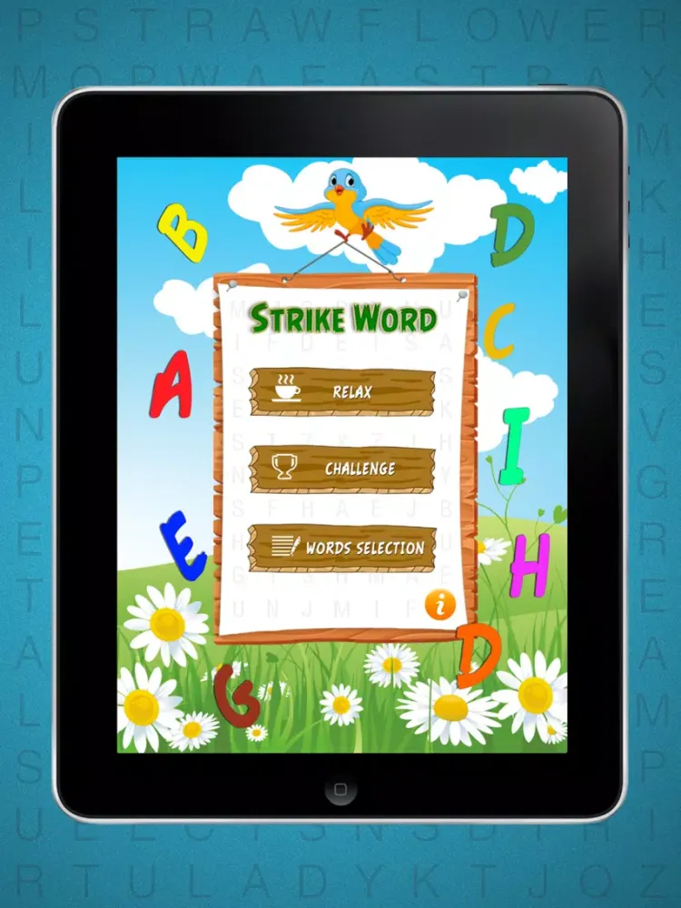 Capturas de tela do Strike Word iPad 