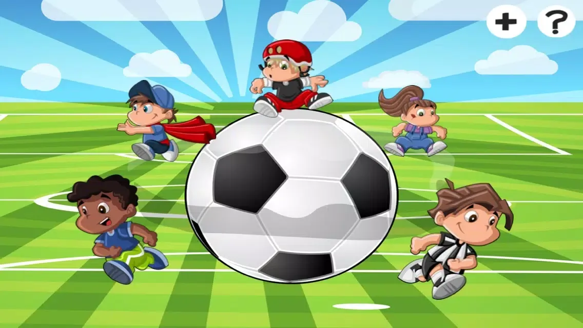ภาพหน้าจอของ A Soccer Learning Game for Children: Learn about football