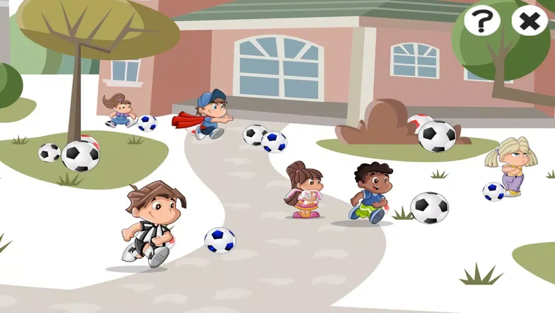 ภาพหน้าจอของ A Soccer Learning Game for Children: Learn about football