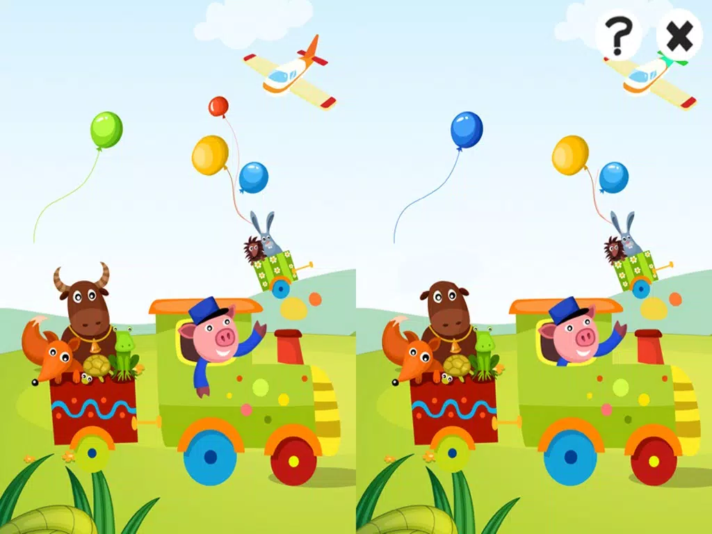 Train Ride: a Game to Learn and Play for Children with Animal-s and Funny Passengers! iPad  स्क्रीनशॉट
