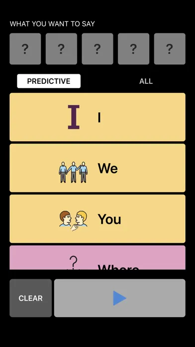 Speak Your Mind AAC Add-on স্ক্রিনশট