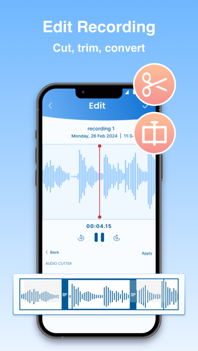 Voice Recorder with Memo 스크린샷