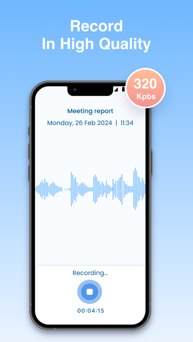 Voice Recorder with Memo 스크린샷