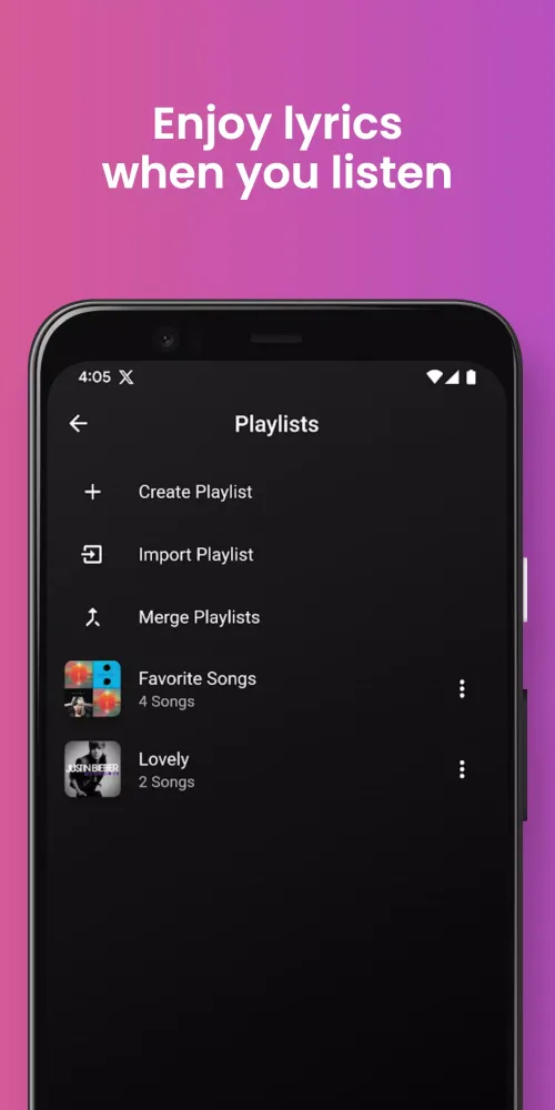 Youtify Screenshots