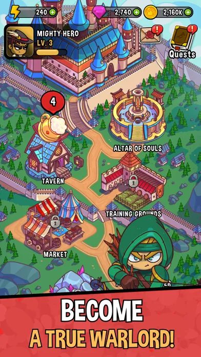 Capturas de pantalla de Heroes & Dragons: Tactical RPG
