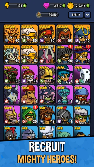 Capturas de pantalla de Heroes & Dragons: Tactical RPG