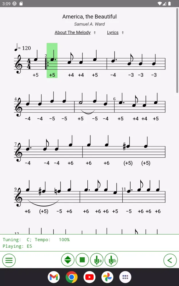 Harmonica Tabs Screenshots
