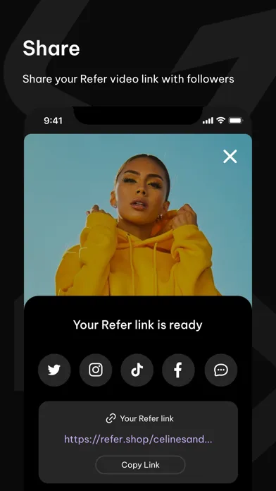 Refer: Shoppable Video स्क्रीनशॉट