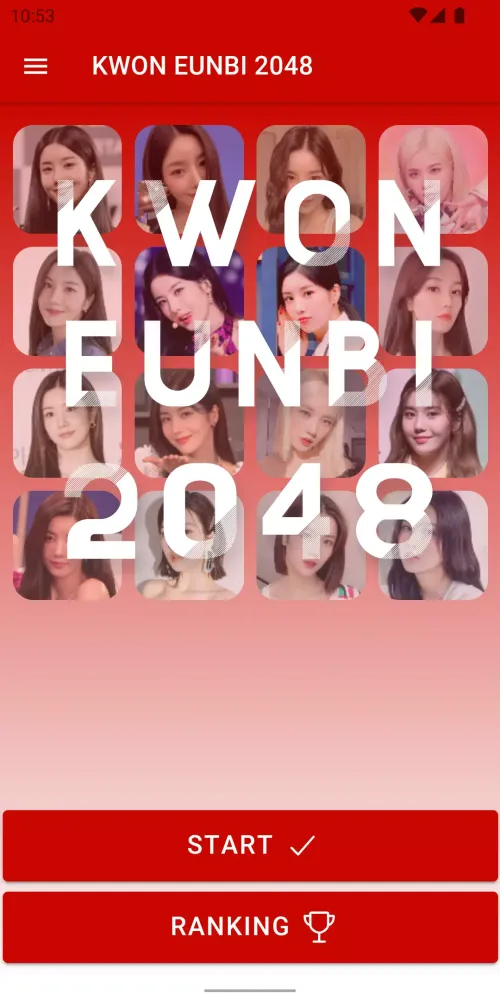 Zrzuty ekranu KWON EUNBI 2048 Game